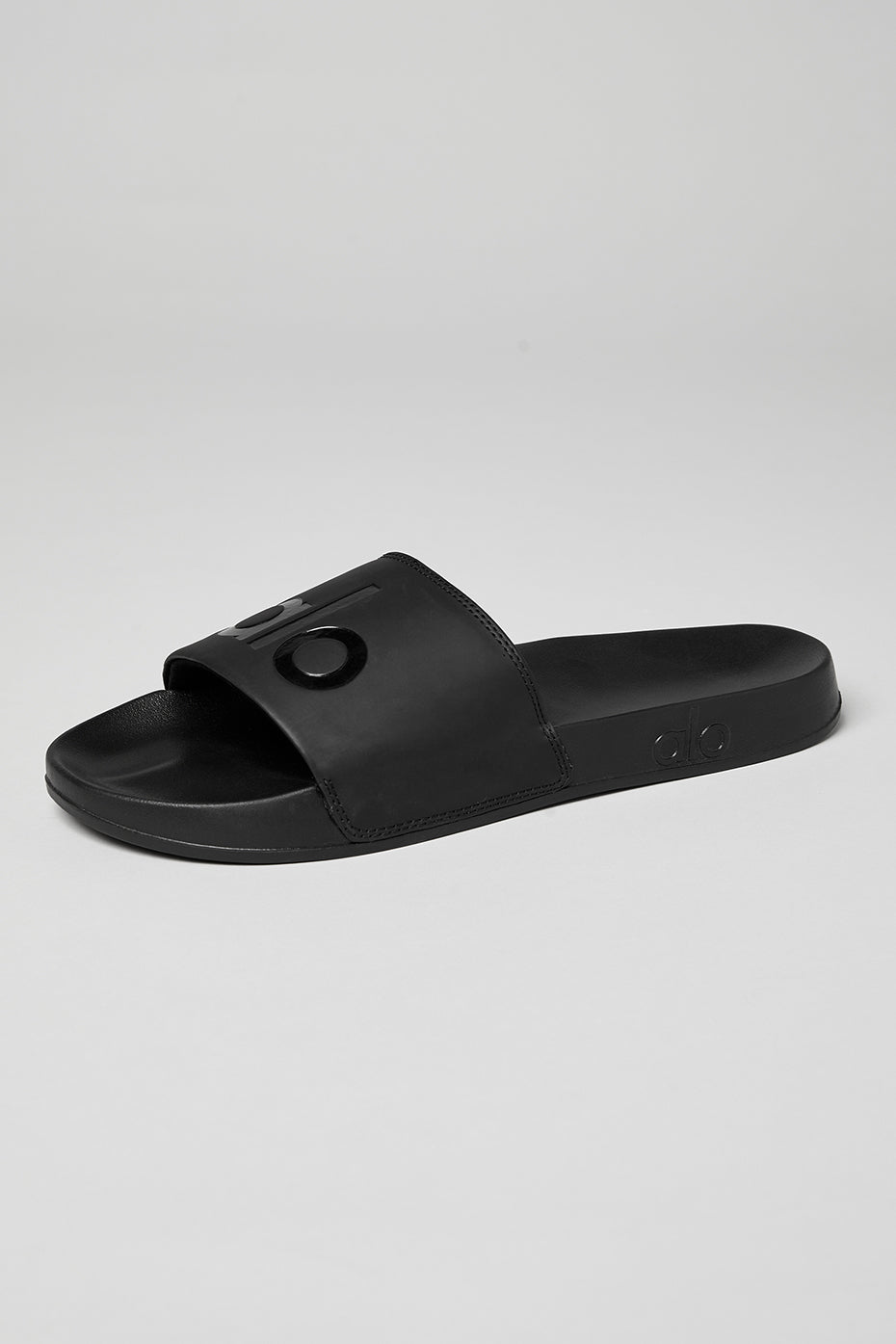 Black / Black Women's Alo Yoga WoIt Slide 2 Shoes | CTW-983241