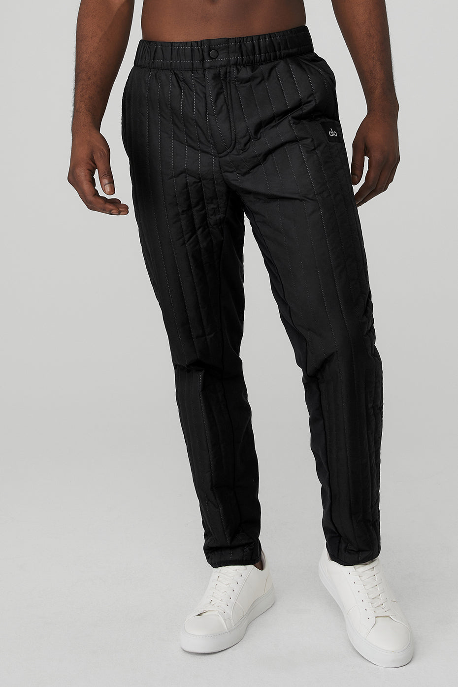 Black Men's Alo Yoga Future Pants | OCD-152387