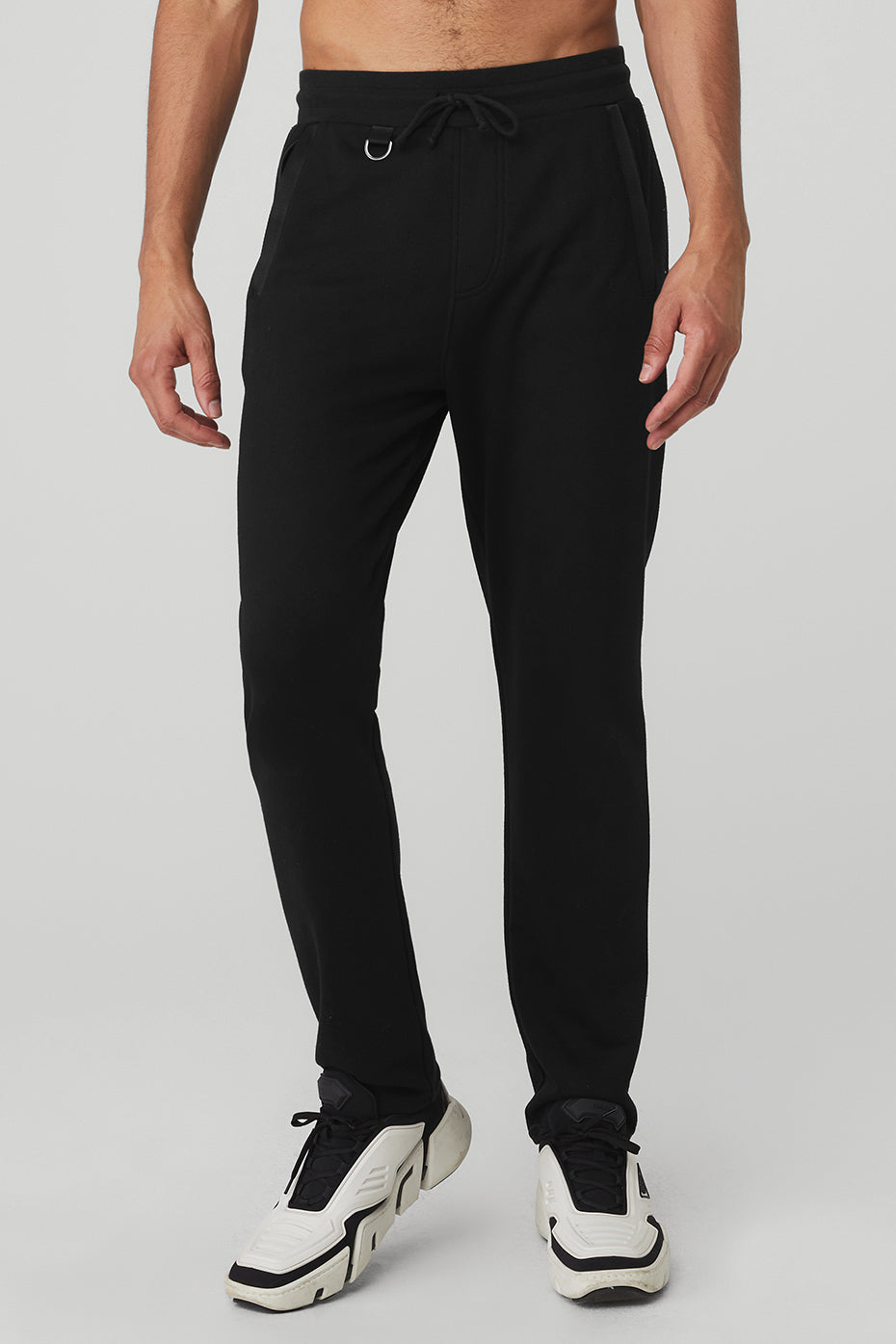 Black Men's Alo Yoga Nomadic Sweatpants | NZU-032679