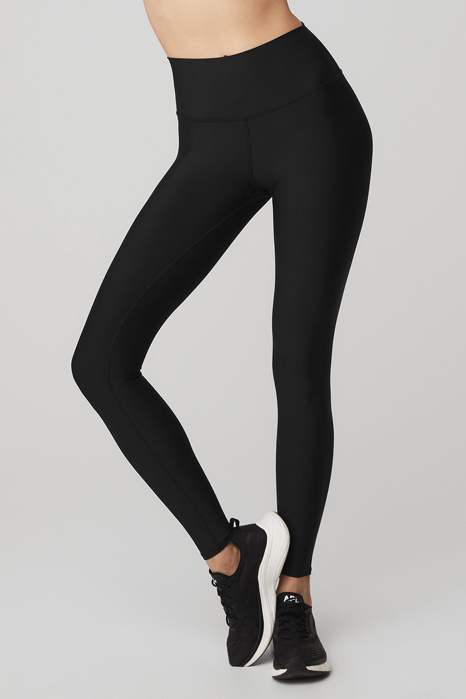 Black Women's Alo Yoga High-Waist Airlift Leggings | WMZ-823075