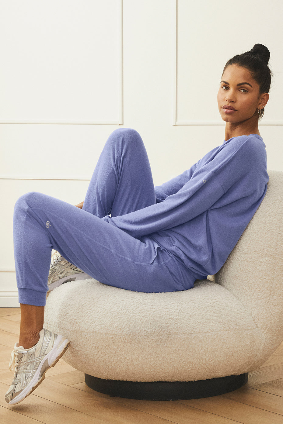 Blue Women's Alo Yoga Soho Sweatpants | XNZ-306814