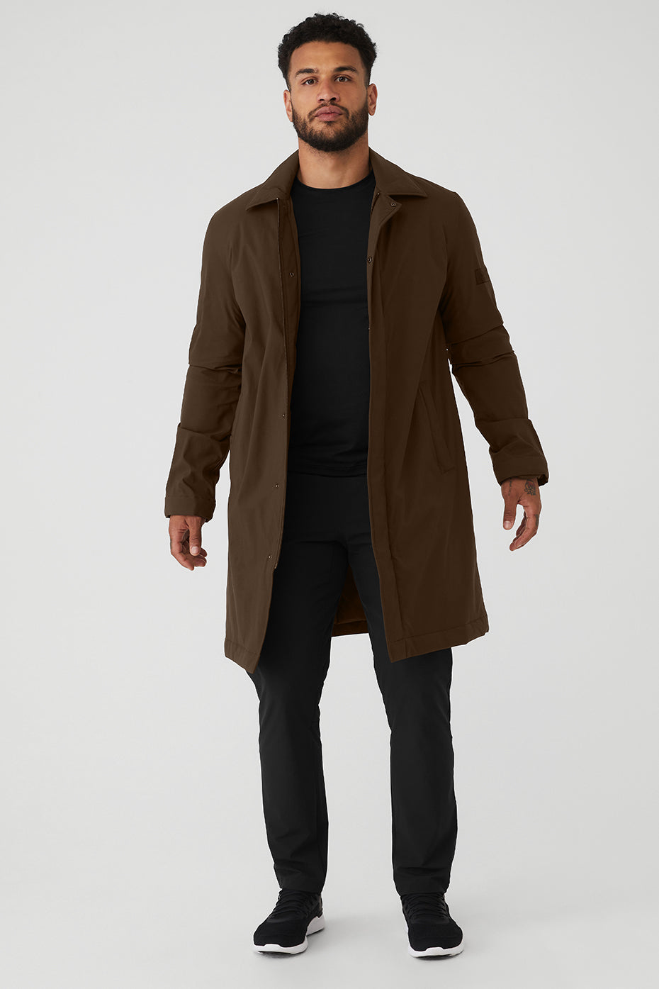 Chocolate Men's Alo Yoga Signature Coats | WBJ-704865