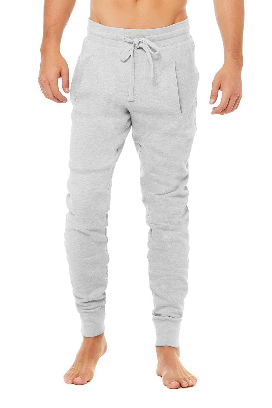 Grey Men's Alo Yoga Base Sweatpants | BZL-416283