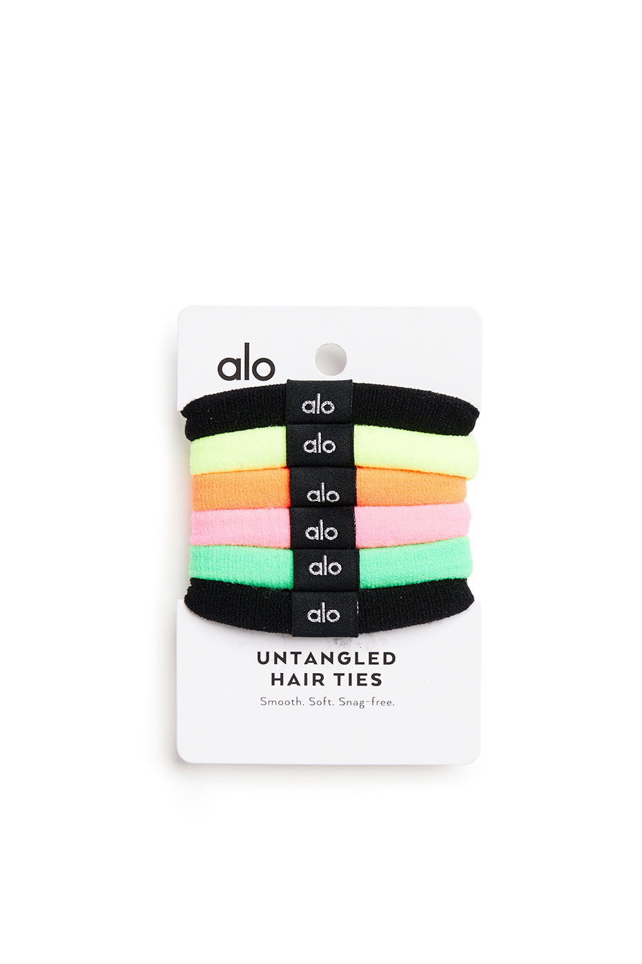 Multicolor Women's Alo Yoga Untangled HAirTie 6-Pack Hair Accessories | JWX-521479