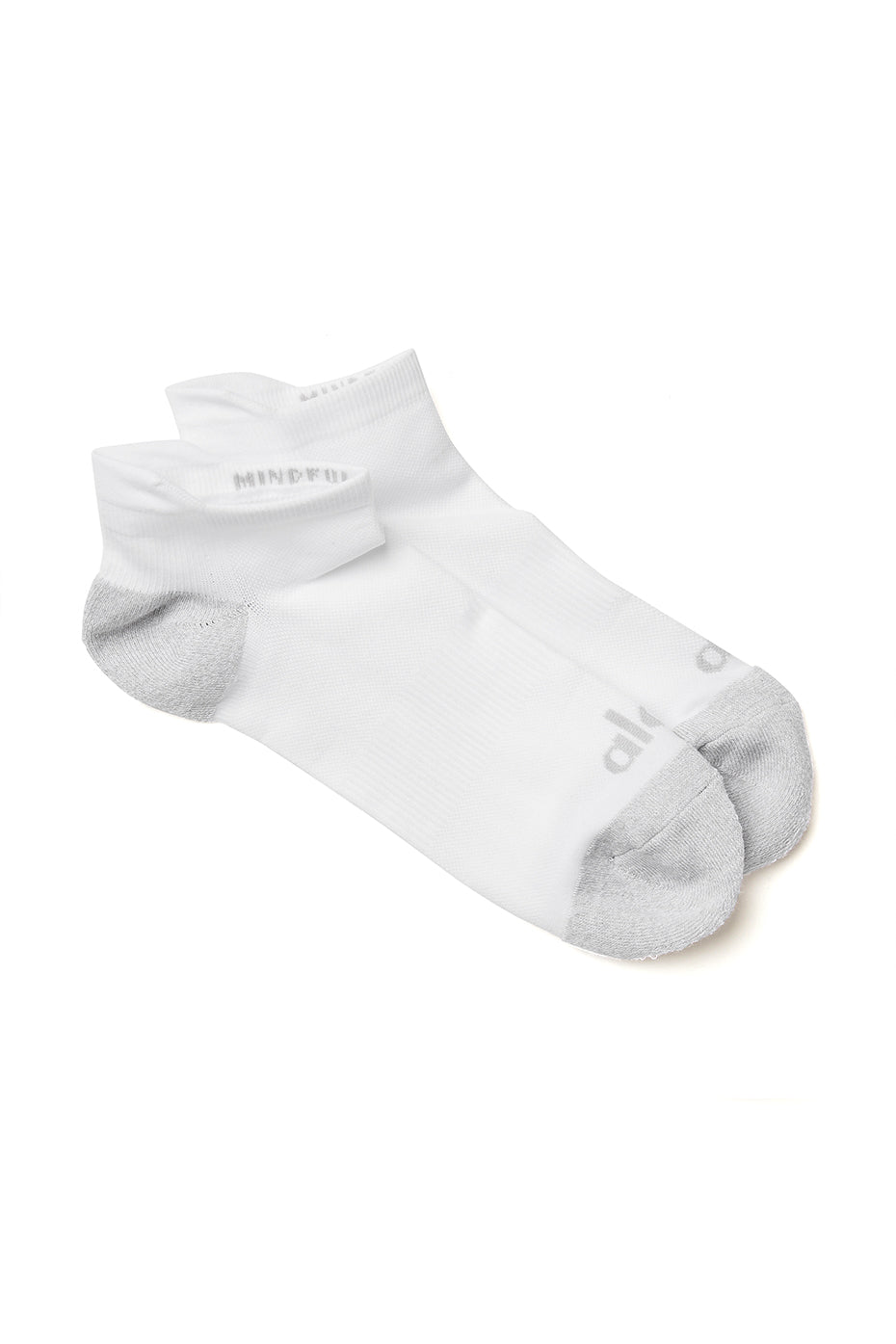 White / Grey Men's Alo Yoga Performance Tab Socks | ELQ-759213