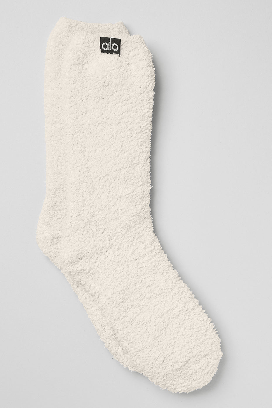 White Women's Alo Yoga Plush Lush Socks | GQX-652174